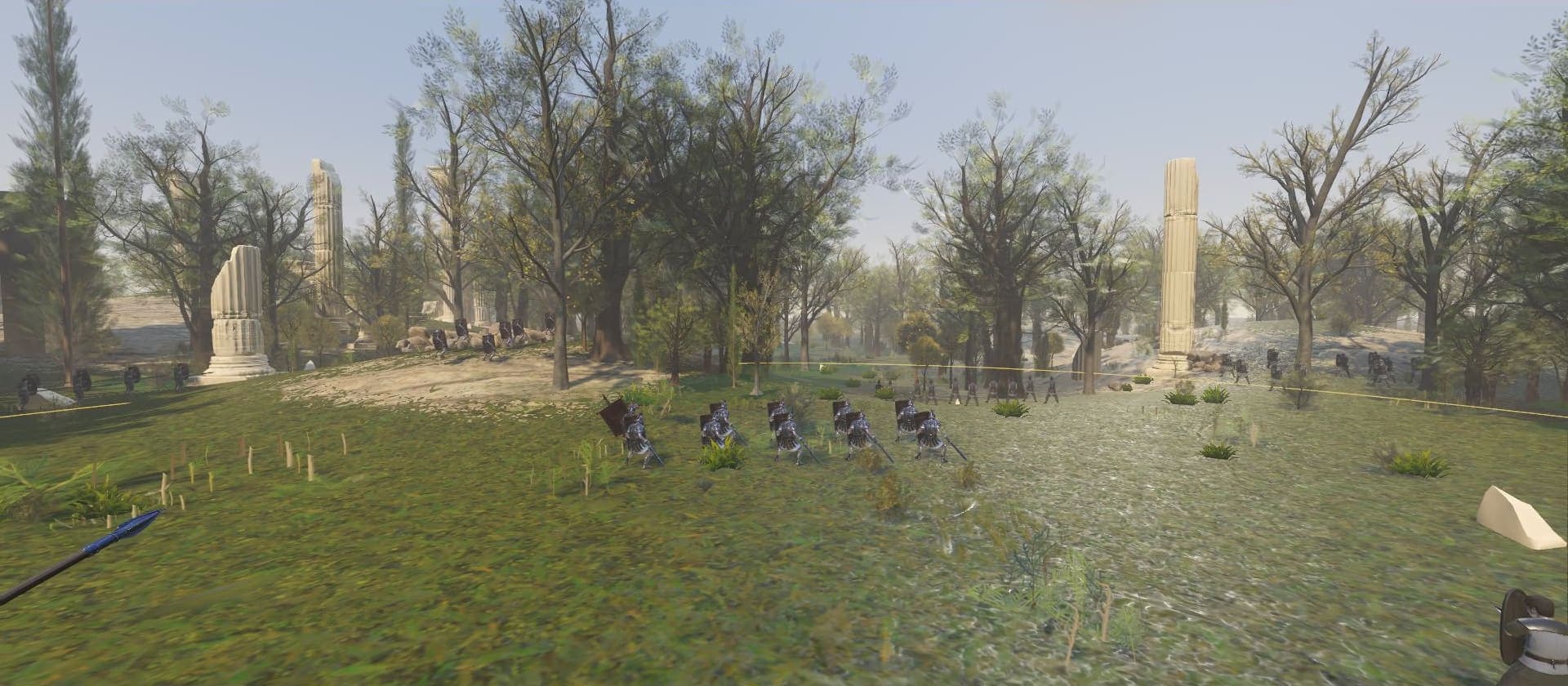 Roman Empire battlefield